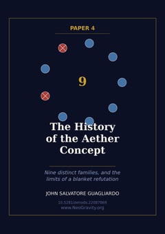 Cover of The History of the Aether Concept