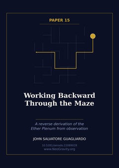 Cover of Working Backward Through the Maze