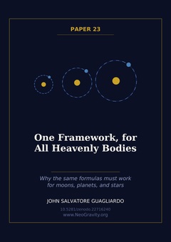 Cover of One Framework, for All Heavenly Bodies